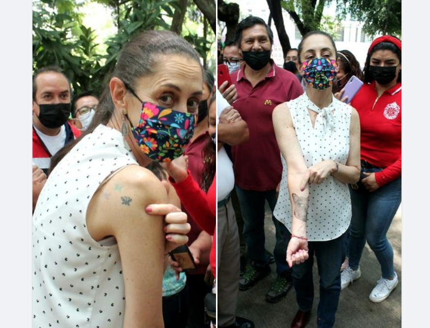 Claudia Sheinbaum Y Sus Tatuajes Cu Ntos Tiene Y Qu Significan