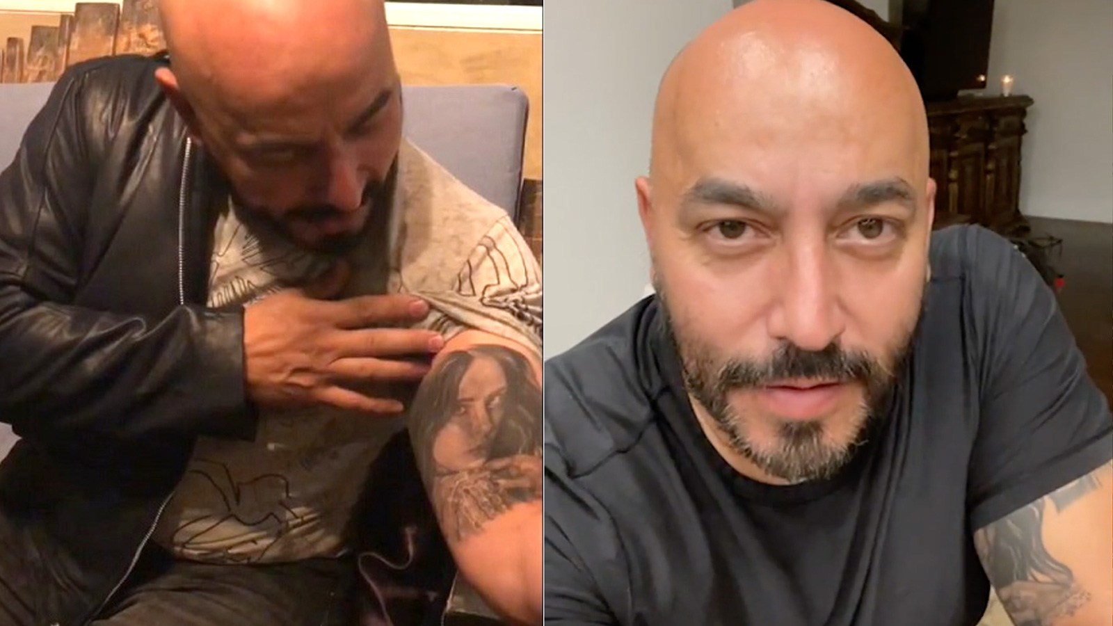 VIDEO: Así Se Borró Lupillo Rivera El Tatuaje De Belinda Y Lo Presumió