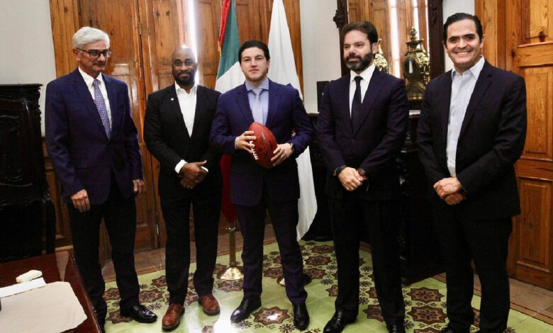 ¡LLEGARÁ la NFL a Nuevo León!; confirma Samuel García