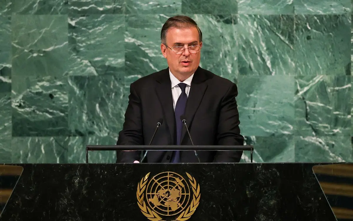 Marcelo Ebrard Presentó Propuesta De Paz A La Onu 9106