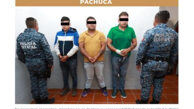 Tres hombres y dos vehículos son detenidos