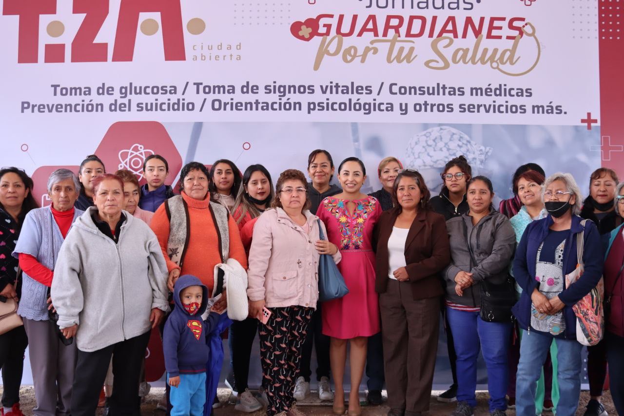 Susana Angeles cuida salud de tizayuquenses