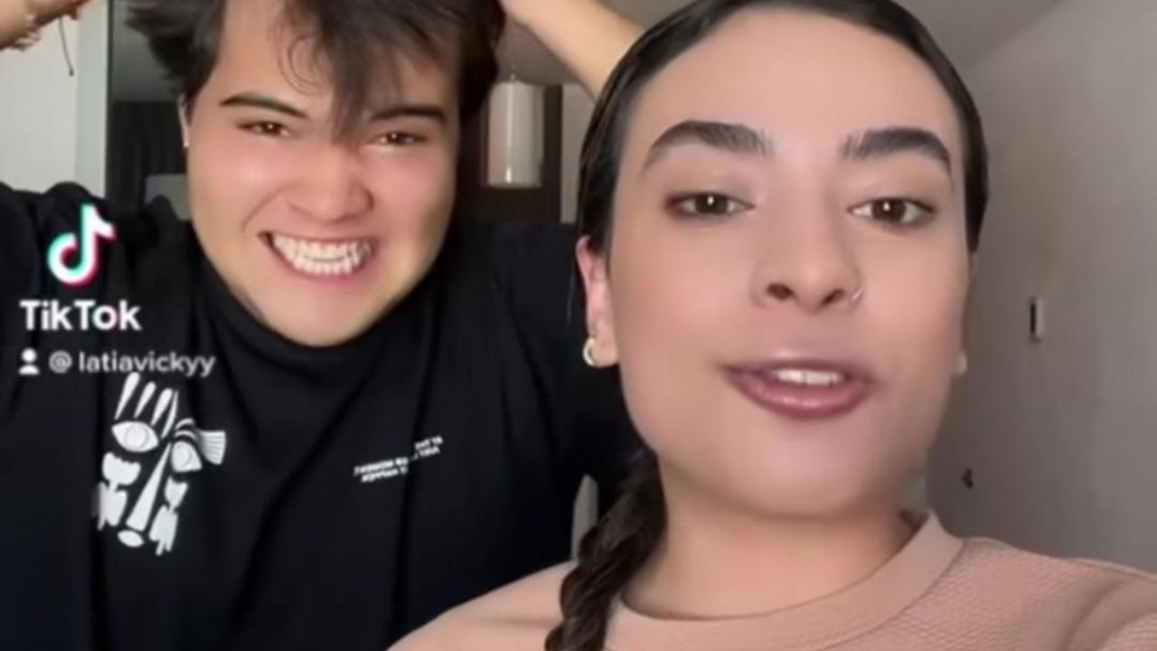 Jair Sánchez y La tía Vicky en Pachuca