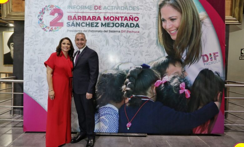 Rinde protesta Presidenta del DIF Pachuca. Fotografía: DIF Pachuca