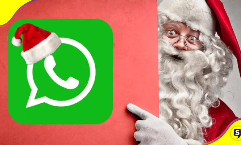 WhatsApp en modo Navideño
