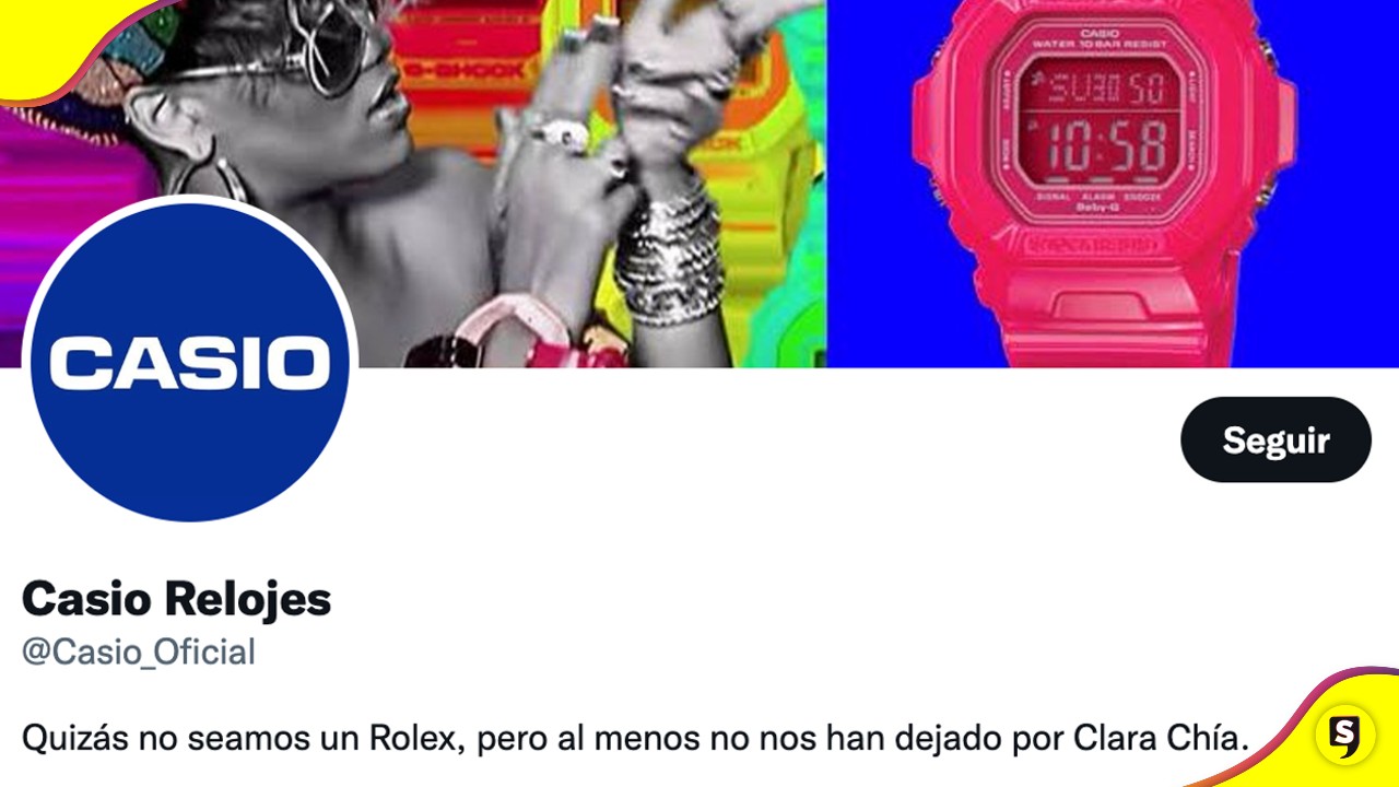 No, Casio no ha respondido a Shakira en Twitter. Foto: Especial