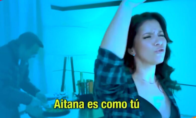 "ta´madre" le dice Ale Rosaldo a Eugenio Derbez al ritmo de Shakira y Bizarrap. Foto: captura video de Eugenio Derbez