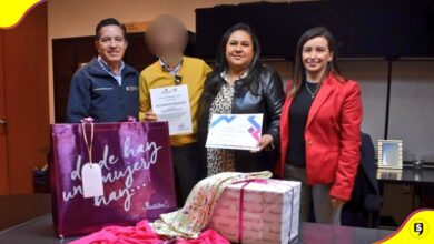 Recibe Sedeco donativo a favor del DIF estatal. Foto: Sedeco