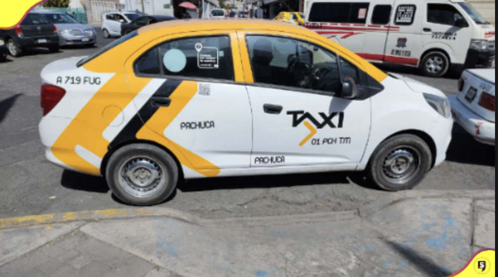 Acusan falta de empatía a taxistas en Hidalgo. Foto: Especial