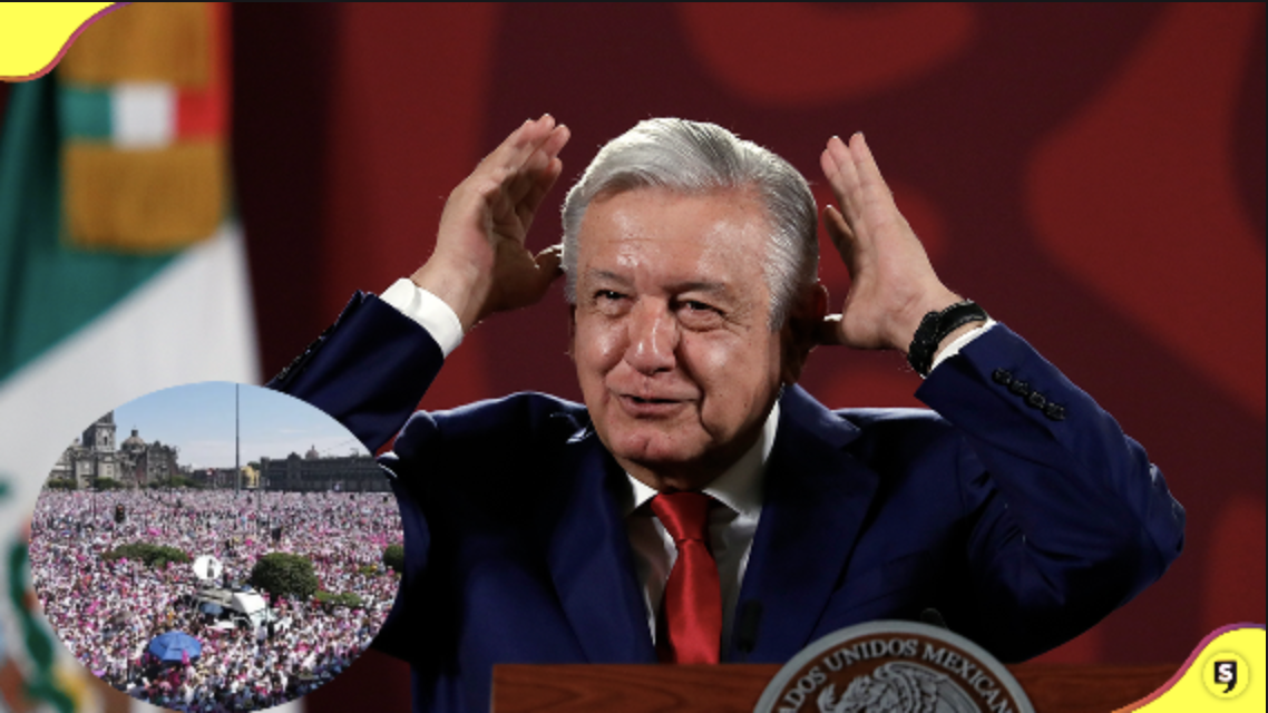 Marcha del INE. Foto: Especial