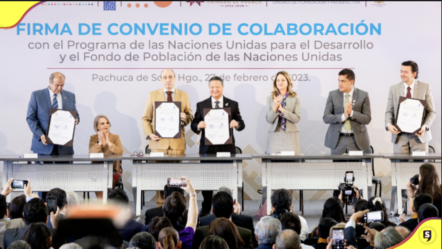 Hidalgo una verdadera potencia: Julio Menchaca Salazar. Foto: Gobierno de Hidalgo