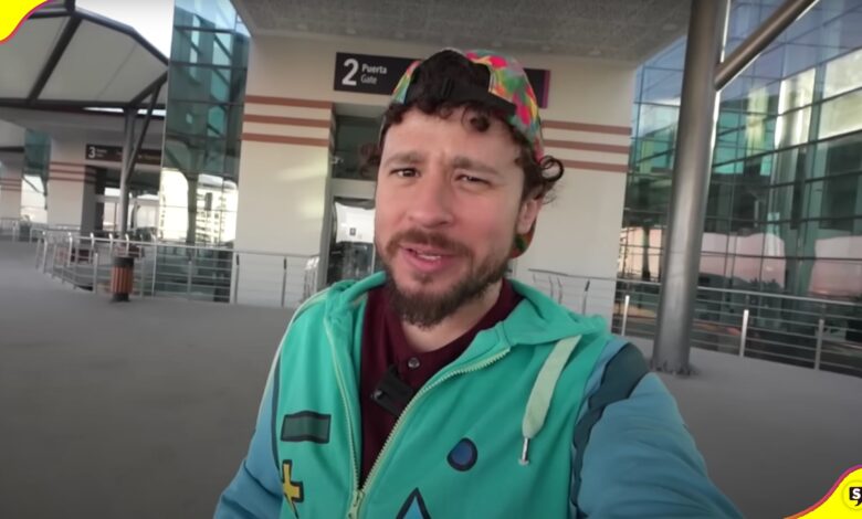 Luisito Comunica no fue contratado para hablar bien del AIFA. Foto: captura de pantalla