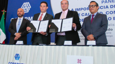 Firman convenio SEPH y COPARMEX