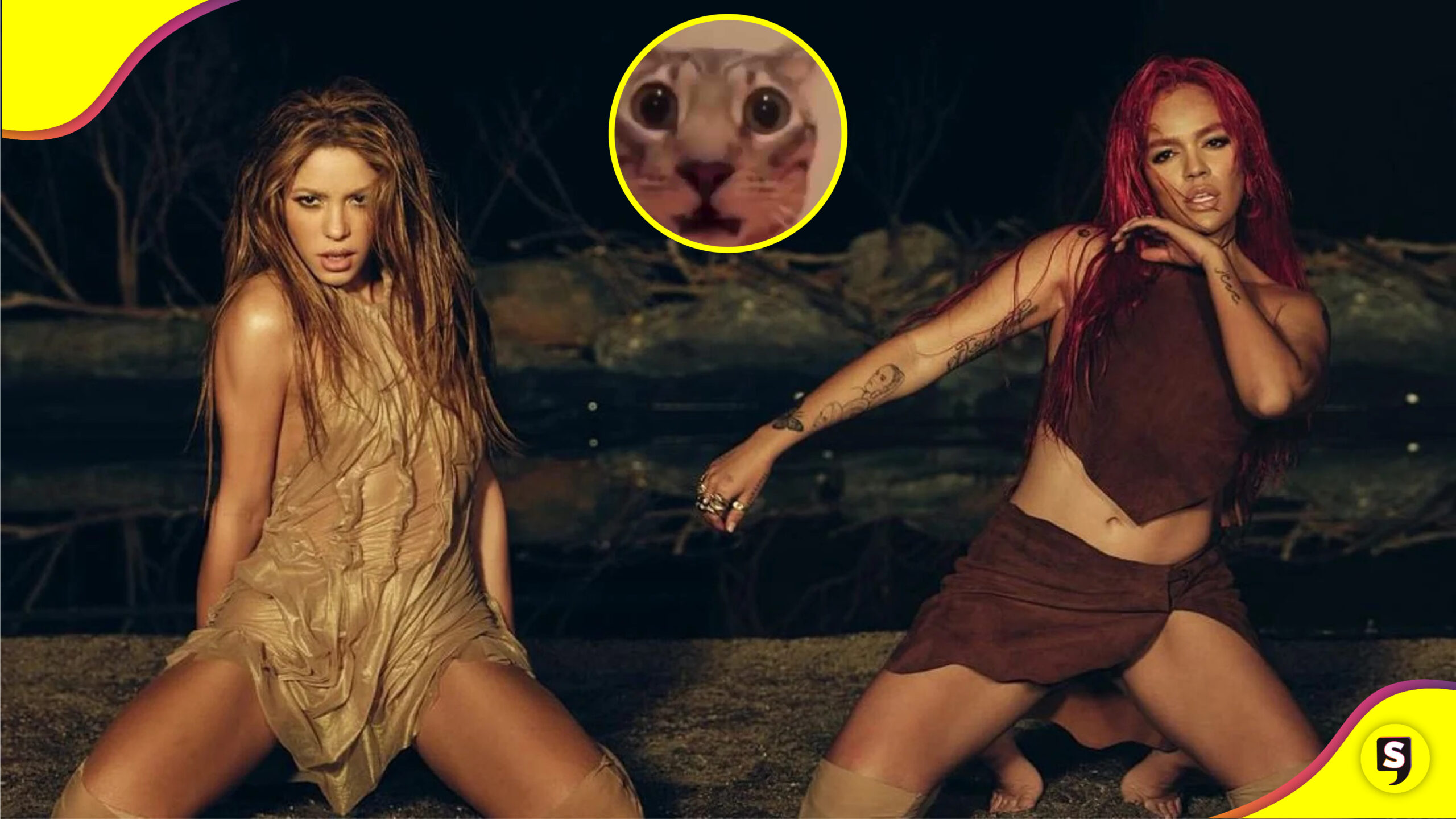 referencias del video de Shakira y Karol G