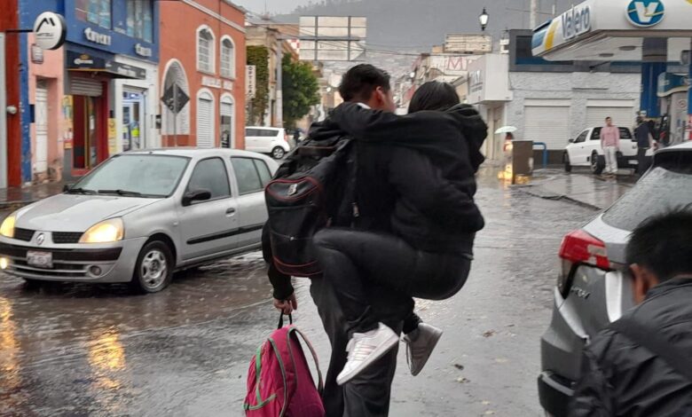 martes llover Hidalgo