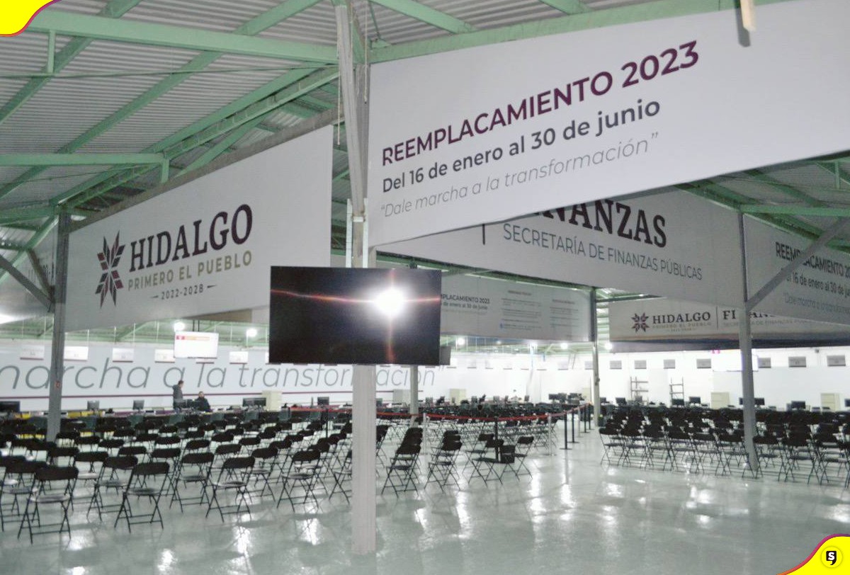 Reemplacamiento 2023 en Hidalgo