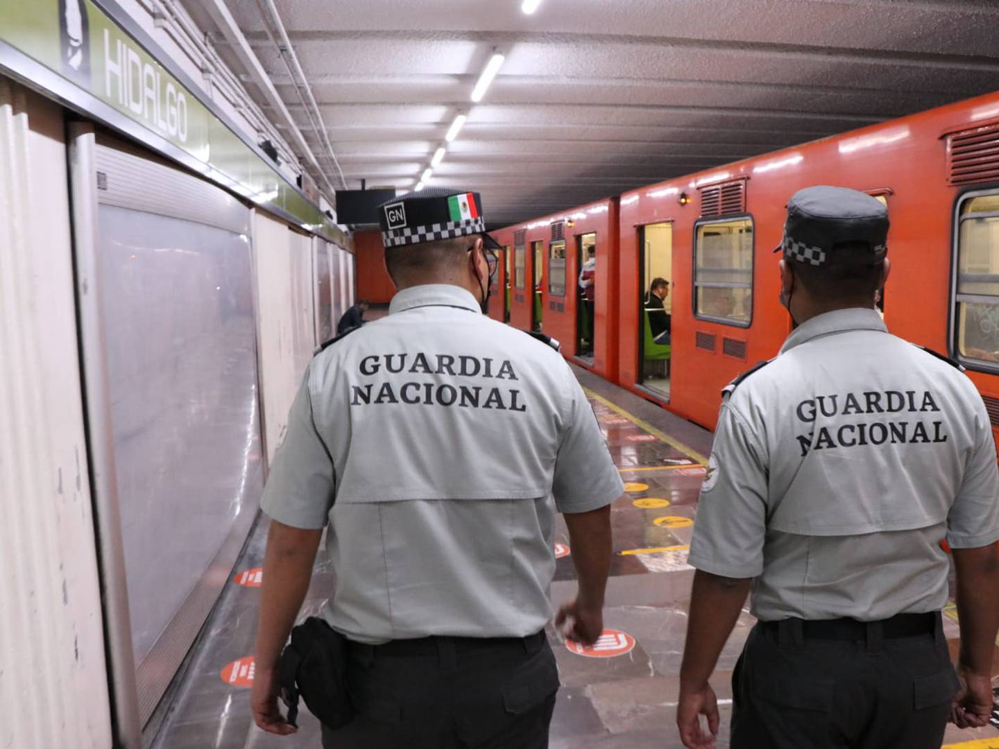 Guardia Nacional metro