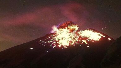 Popocatépetl actividad