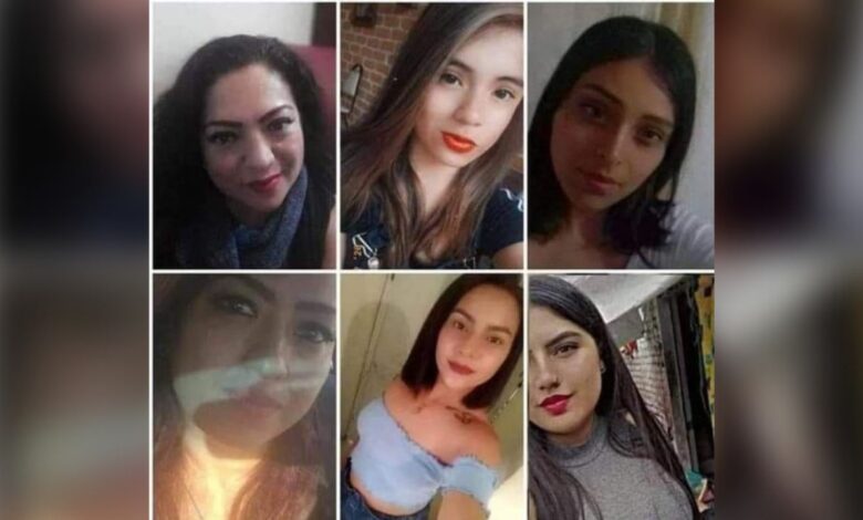 6 mujeres desaparecidas en Celaya