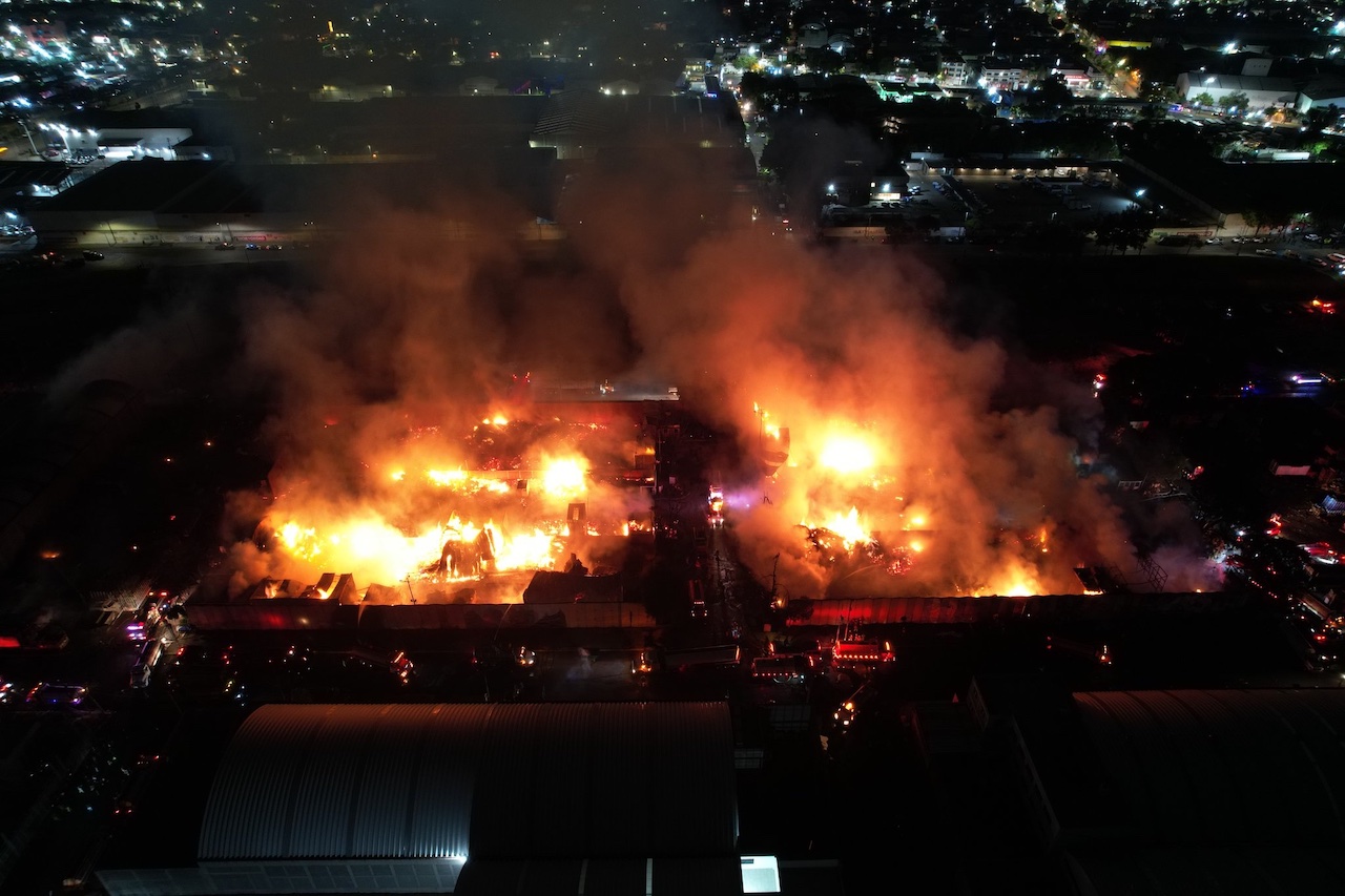 INCENDIO CENTRAL DE ABASTO