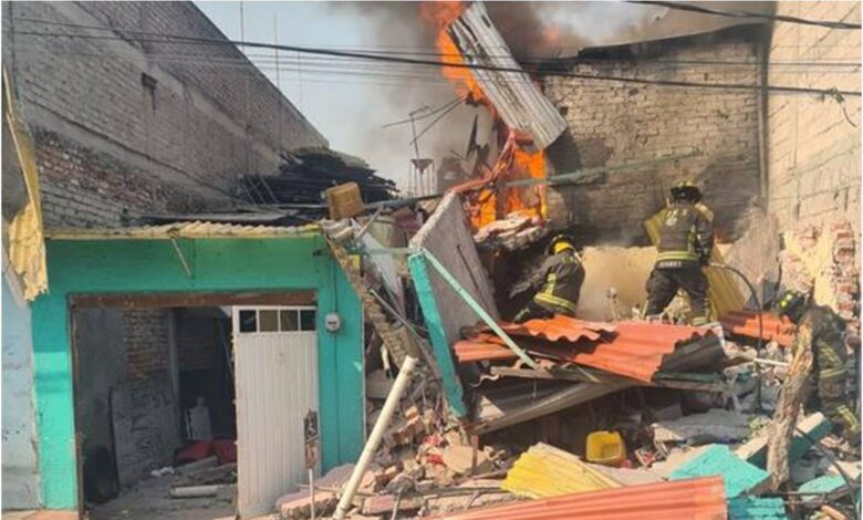 explosión en IZTAPALAPA
