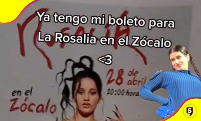 presume boleto Rosalía CDMX