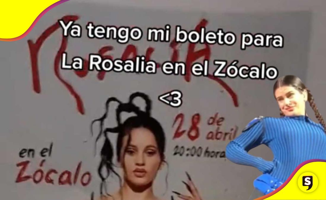 presume boleto Rosalía CDMX