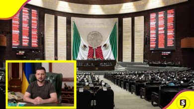 Zelensky Cámara Diputados México