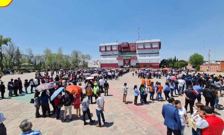 Simulacro Nacional 2023 en Hidalgo