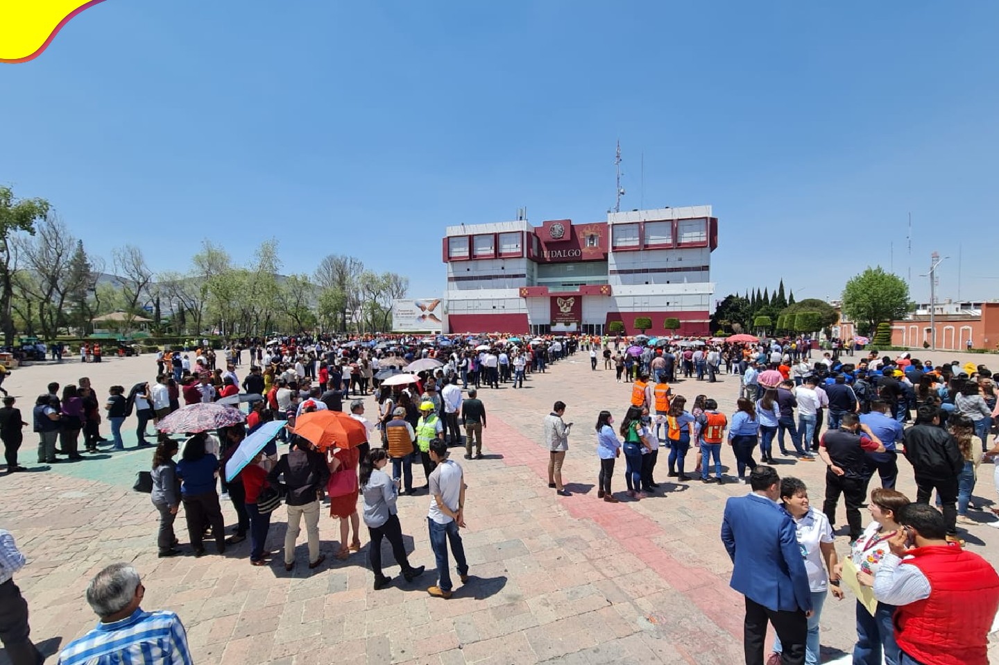 Simulacro Nacional 2023 en Hidalgo