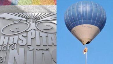 alta niña globo aerostático