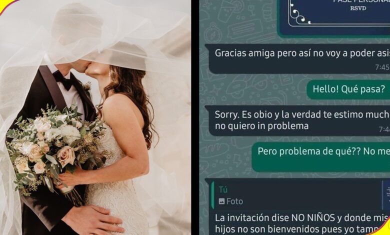 Bodas sin niños