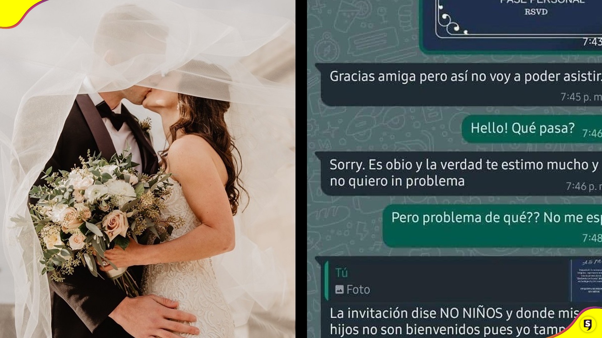 Bodas sin niños