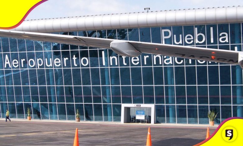 Aeropuerto Puebla ceniza Popocatépetl