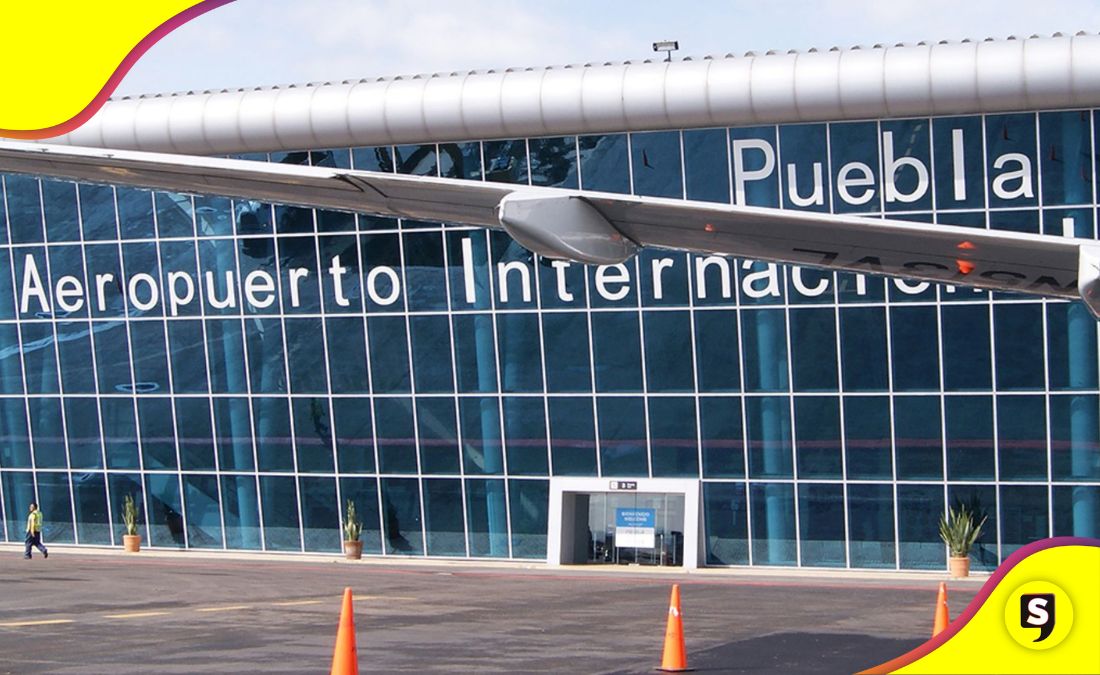 Aeropuerto Puebla ceniza Popocatépetl