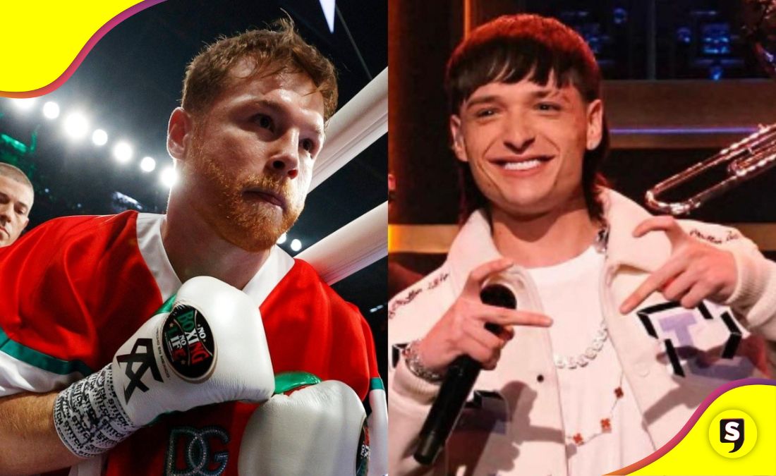 Peso Pluma pelea Canelo