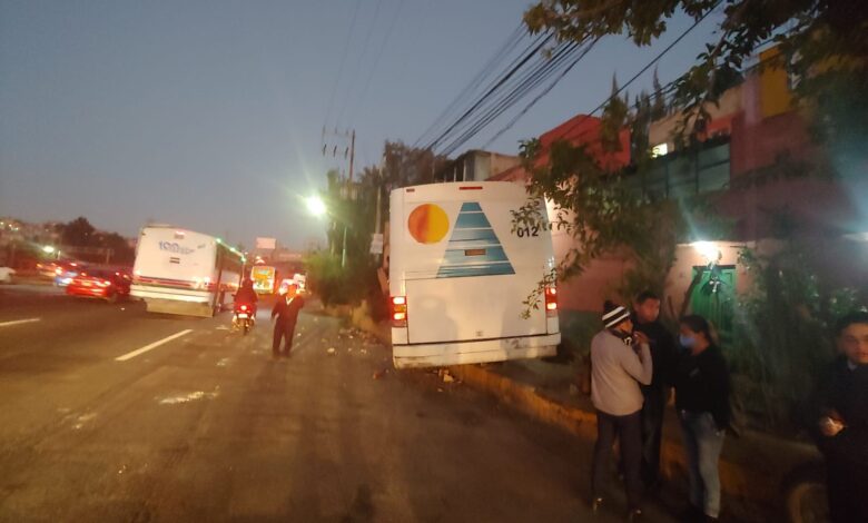 Accidente en la México-Pachuca