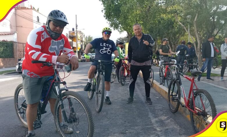 día bicicleta rodada Pachuca