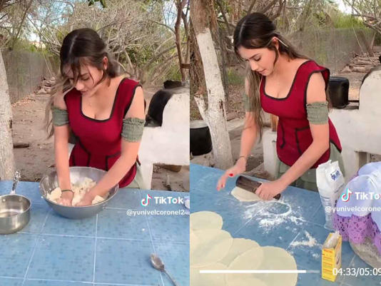 JOVEN TORTILLAS DE HARINA