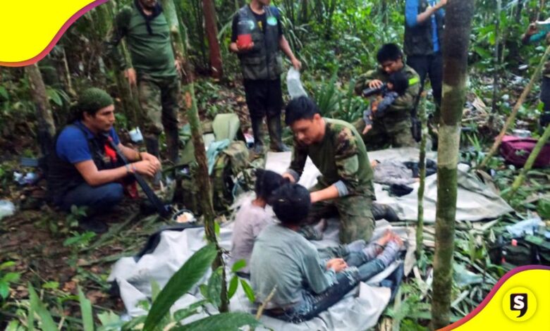 4 niños perdidos selva