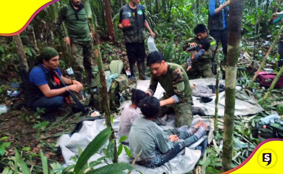 4 niños perdidos selva