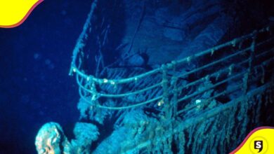 submarino Atlántico Titanic
