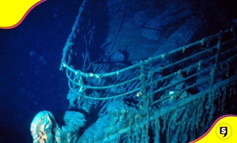 submarino Atlántico Titanic