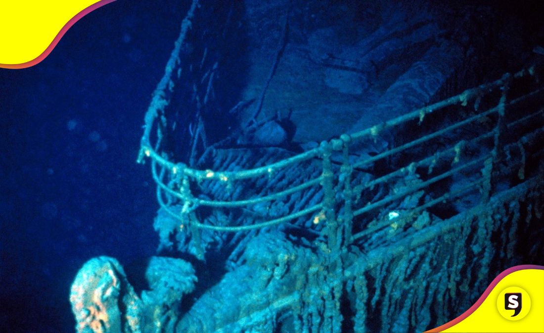 submarino Atlántico Titanic