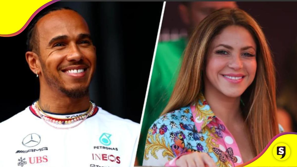 Shakira Lewis Hamilton