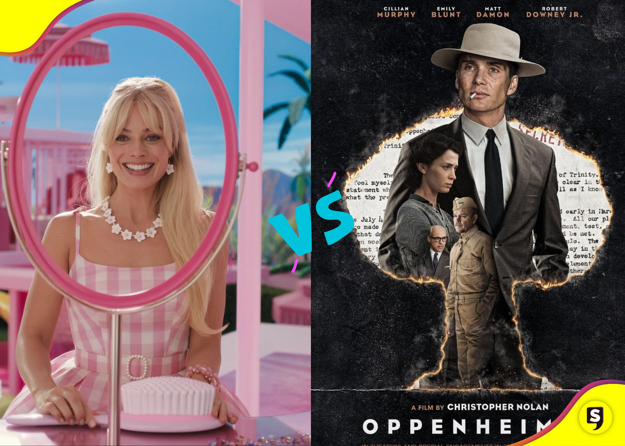 Oppenheimer y Barbie
