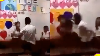 Joven golpeó a su novia en colegio de Guanajuato