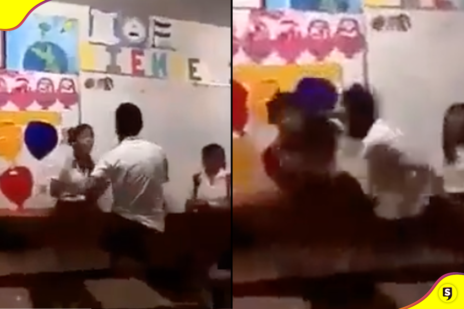Joven golpeó a su novia en colegio de Guanajuato