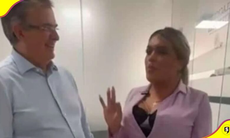 Marcelo Ebrard Wendy Guevara