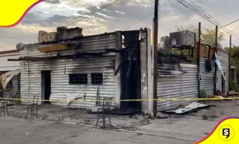 incendio bar Sonora